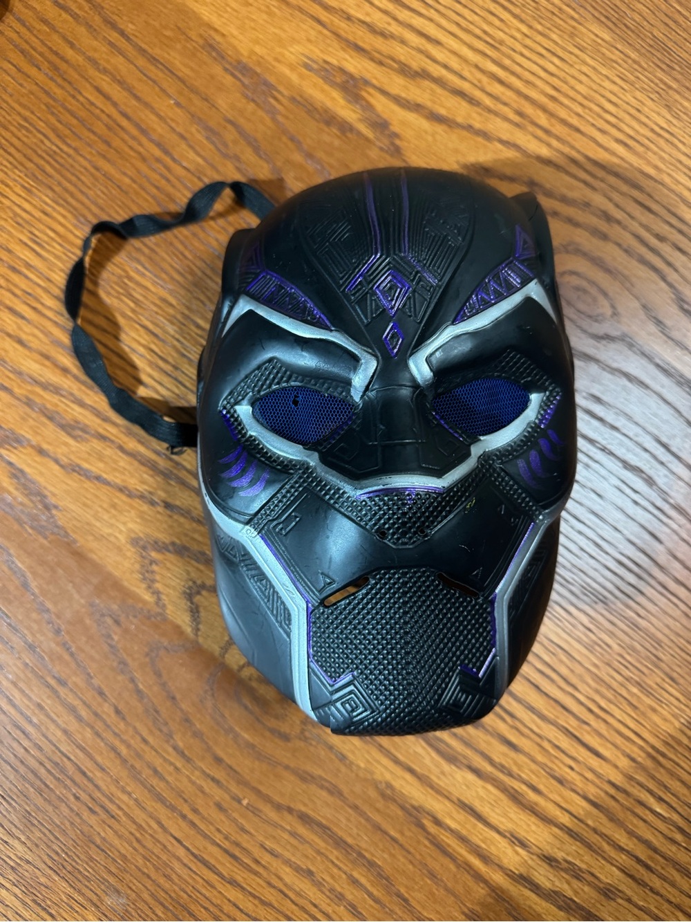 Marvel Black Panther Kids Large Costume w/ Mask Boot Covers & Gauntlets - Picture 6 of 8